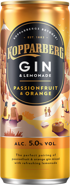 Gin Passion Fruit Orange